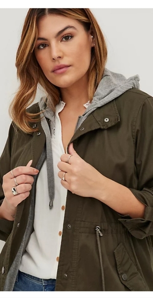 Twill Anorak Jacket - Picture 2 of 6